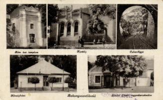 Bakonyszentlászló Sándor László vegyeskereskedésével (EB)