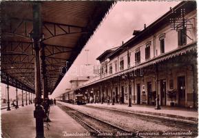 Domodossola Bahnhof Foto AK