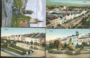 Eperjes - 4 db régi városképes lap