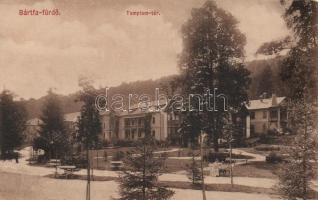 Bártfafürdő Church square, Divald
