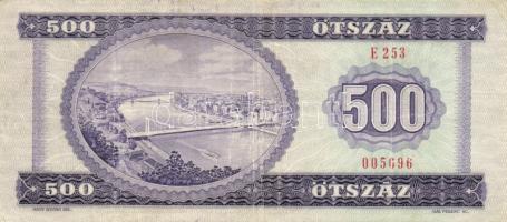 1975. 500Ft "E" (2x) T:III