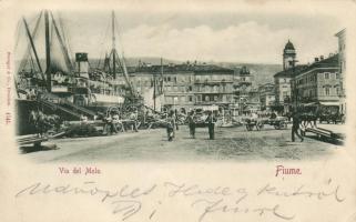 1899 Fiume molo