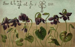 Flowers litho