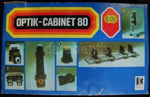Optik-Cabinet 80 játék eredeti dobozában, leírással