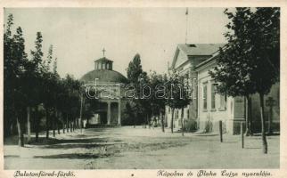 Balatonfüred Kápolna, Blaha Lujza nyaralója