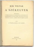 Dr. Fülöp-Ács: Kik voltak a székelyek?, Bp., 1939, Stephaneum nyomda, papírkötés