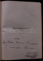 Henry P. Didon: Jézus Krisztus, ford. Kiss János és Sulyok István, Bp. 1896, Kiss János kiadása, dís...