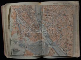 Baedekker Osztrák-Magyar Monarchia útikönyv. Rengeteg térképpel. / Karl Baedekker: Österreich-Ungarn...