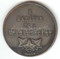 1991. "1956-os Emlékérem" ezüstözött Br kitüntetés mellszalag nélkül, 6600 adományozás! T:2-(fül hiányzik)