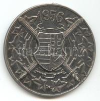 1991. "1956-os Emlékérem" ezüstözött Br kitüntetés mellszalag nélkül, 6600 adományozás! T:...