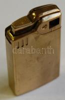 cca 1930 Zenélő benzines réz öngyújtó / Music playing benzin lighter