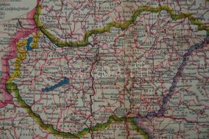 cca 1925 Szécsi Ferenc: Magyarország térkép 22x17 cm