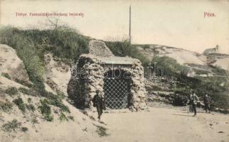 Pécs Tennye a Fantasztikus barlang bejárata (EK)