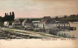 Pöstyén Vág riverside mills (EK)