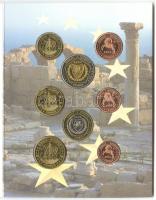 Ciprus 2004. 1c,2c,5c,10c,20c,50c,1€,2€ próbaveretek, szettben, díszkiadásban T:...
