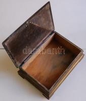 1942, réz cigarettás doboz, 6×15×21 cm