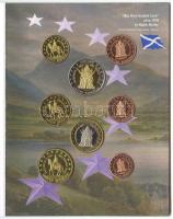 Nagy-Britannia 2003. 1c,2c,5c,10c,20c,50c,1,2 próbaveretek, szettben, díszkiadásban T:BU
Great Bri...