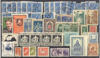 54db klf segély- és reklámbélyeg