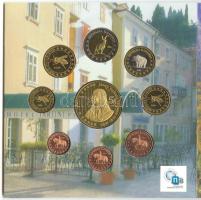 Szlovénia 2004. 1c,2c,5c,10c,20c,50c,1€,2€,5€ próbaveretek, szettben, ...