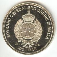 Máltai Lovagrend 2004. 100L "Málta az EU-ban" T:PP tanúsítvánnyal
Sovereign Order of Malta...