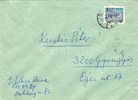 1976. Levélboríték Jókai Anna írónő saját kezű címzésével