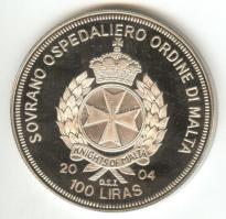 Máltai Lovagrend 2004. 100L "Ciprus az EU-ban" T:PP tanúsítvánnyal
Sovereign Order of Malt...