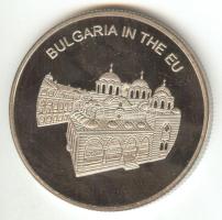 Máltai Lovagrend 2004. 100L "Bulgária az EU-ban" T:PP tanúsítvánnyal Sovereign Order of Malta 2004. 100 Liras "Bulgaria in the EU" C:PP