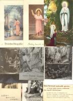 23db szentkép, közte II. János Pál pápa fotója aláírással