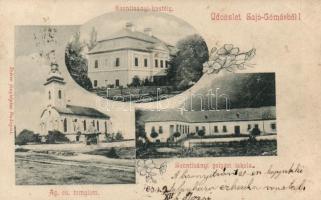 Sajógömör Szentiványi castle, school
