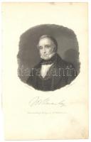 cca 1840 Thomas Babington Macaulay (1800-1859) brit költő, történész, politikus portréja, acélmetszet, 21x13,5cm