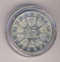 Ausztria 1970. 25Sch Ag "Franz Lehar" T:2 tanúsítvánnyal Austria 1970. 25 Schilling Ag "Franz Lehar" C:XF with certificate