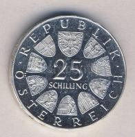 Ausztria 1968. 25Sch Ag "Lukas von Hildebrant" T:PP tanúsítvánnyal! Austria 1968. 25 Schilling Ag "Lukas von Hildebrant" C:PP with certificate