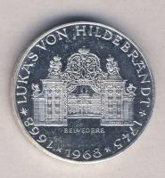Ausztria 1968. 25Sch Ag "Lukas von Hildebrant" T:PP tanúsítvánnyal!
Austria 1968. 25 Schil...