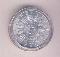 Ausztria 1958. 25Sch Ag "Carl Auer von Welsbach" T:2 tanúsítvánnyal! Austria 1958. 25 Schilling Ag "Carl Auer von Welsbach" C:XF with certificate