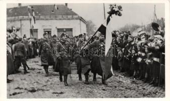 Galánta entry of the Hungarian troops