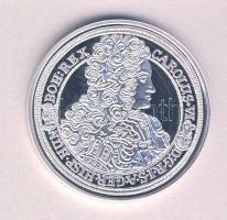 Magyar tallérok utánveretben "III. Károly Tallérja 1715." Ag (0,999) 20g T:PP Tanúsítvánny...