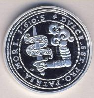 Magyar tallérok utánveretben "Bocskai István Tallérja 1605. Pro Deo..." Ag (0,999) 20g T:PP Tanúsítvánnyal, csak 2000db!