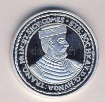 Magyar tallérok utánveretben "Bocskai István Tallérja 1605. Pro Deo..." Ag (0,999) 20g T:P...