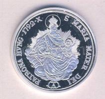 Magyar tallérok utánveretben "I. Ferenc Tallérja 1792." Ag (0,999) 20g T:PP Tanúsítvánnyal...