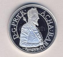 Magyar tallérok utánveretben "Barcsay Ákos Tallérja 1659." Ag (0,999) 20g T:PP Tanúsítvánn...