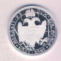 Magyar tallérok utánveretben "Rudolf Tallérja 1598." Ag (0,999) 20g T:PP Tanúsítvánnyal, csak 2000db!