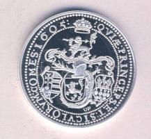 Magyar tallérok utánveretben "Bocskai István Tallérja 1605." Ag (0,999) 20g T:PP Tanúsítvánnyal, csak 2000db!