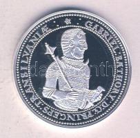 Magyar tallérok utánveretben "Báthory Gábor Tallérja 1609." Ag (0,999) 20g T:PP Tanúsítván...