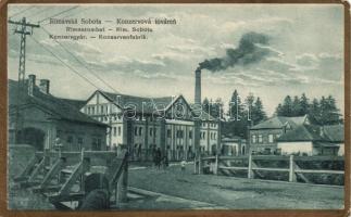 Rimaszombat canned food factory