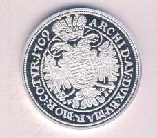 Magyar tallérok utánveretben "I. József Tallérja 1709." Ag (0,999) 20g T:PP Tanúsítvánnyal, csak 2000db!