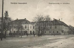 Somorja Trinity statue, town hall
