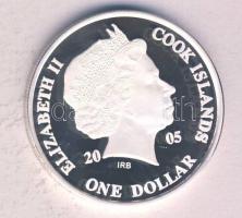 Cook-szigetek 2005. 1$ Ag(0.999) "Ázsia történelme-Koreai háború" T:PP Tanúsítvánnyal!
Coo...