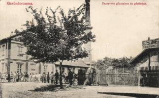 Kiskundorozsma Eszes-féle gőzmalom és gőzfűrész (EK)