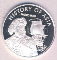 Mongólia 2003. 1000T Ag(0.999) "Ázsia történelme-Marco Polo" T:PP Tanúsítvánnyal!
Mongolia...