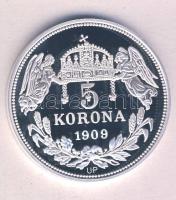 DN "Királyi koronák / Mátyás 5 korona" Ag(999) emlékérem, (20g/38,61mm) T:PP Tanúsítvánnyal. Csak 2000db!